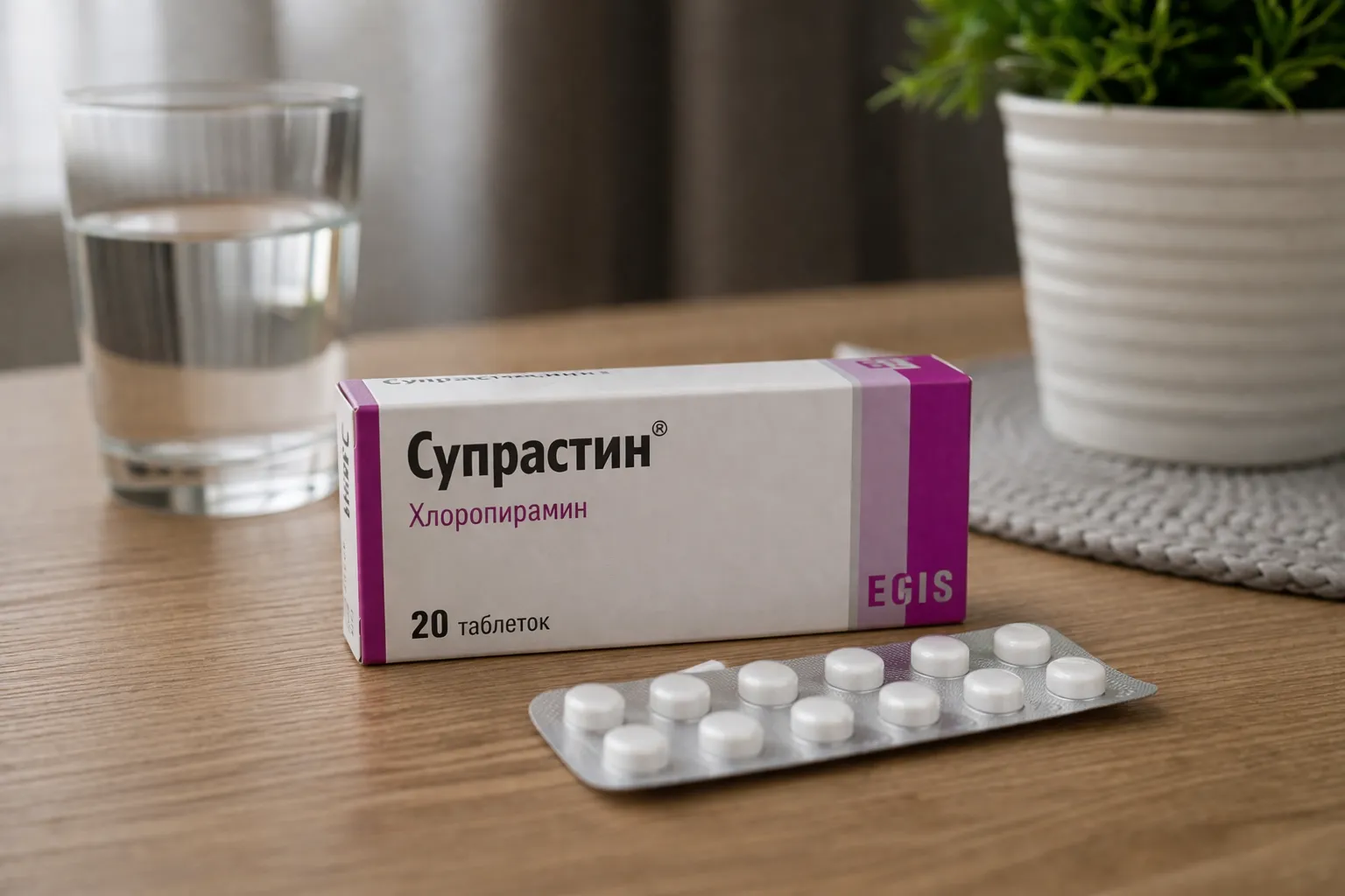 Алкоголь с таблетками супрастина